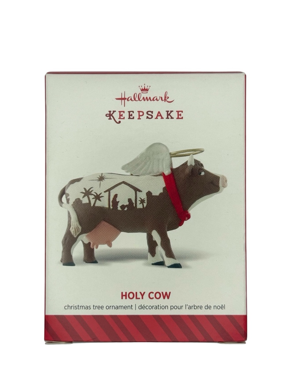 2014 Hallmark Keepsake Ornament Holy Cow Nativity Farm Funny